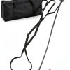 ZBXFCSH Fireplace Poker Set Heavy Duty Steel Foldable Tools-0