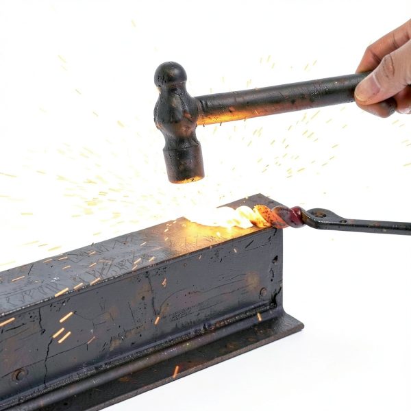 CKLT Fireplace Poker 26in Manganese Steel Wood Burning-7