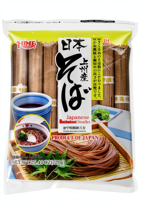 Hime Soba Noodles Premium Buckwheat Japanese Family Pack-0