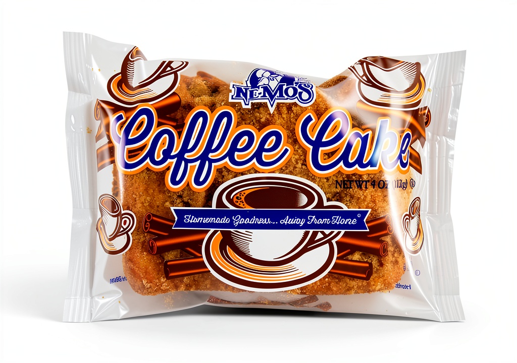Hostess coffeecakes displayed on a coffee table
