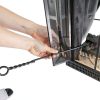 CKLT Fireplace Poker 26in Manganese Steel Wood Burning-5
