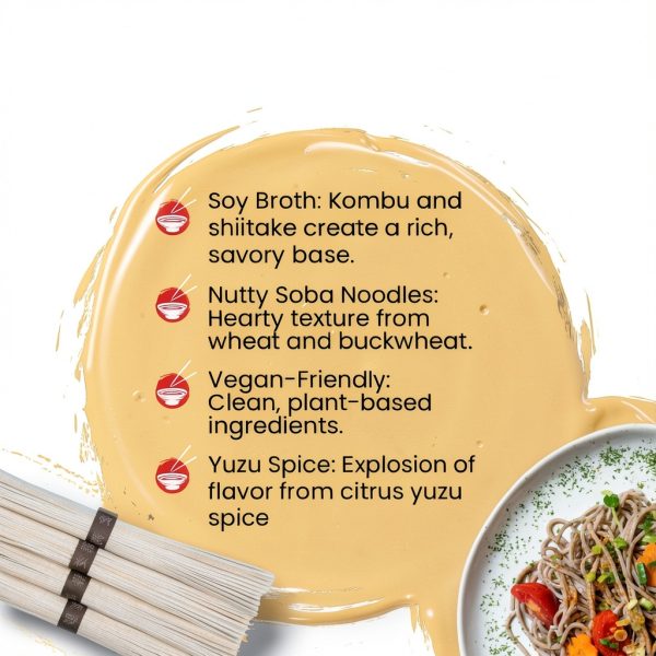 Yuzu Soba Noodles Kenchan Ramen Vegan Buckwheat-4