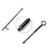 CKLT Fireplace Poker 26in Manganese Steel Wood Burning-2