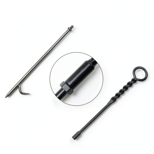 CKLT Fireplace Poker 26in Manganese Steel Wood Burning-2