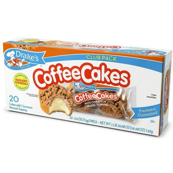 Drake Coffee Cakes 20 Pack Fresh Wrapped-0