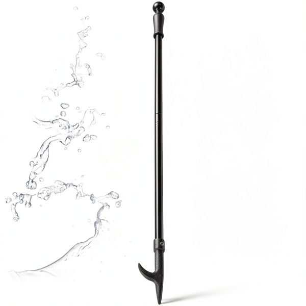 Fireplace Poker Stainless Steel Black Finish BsBsBest-3