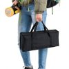 ZBXFCSH Fireplace Poker Set Heavy Duty Steel Foldable Tools-5