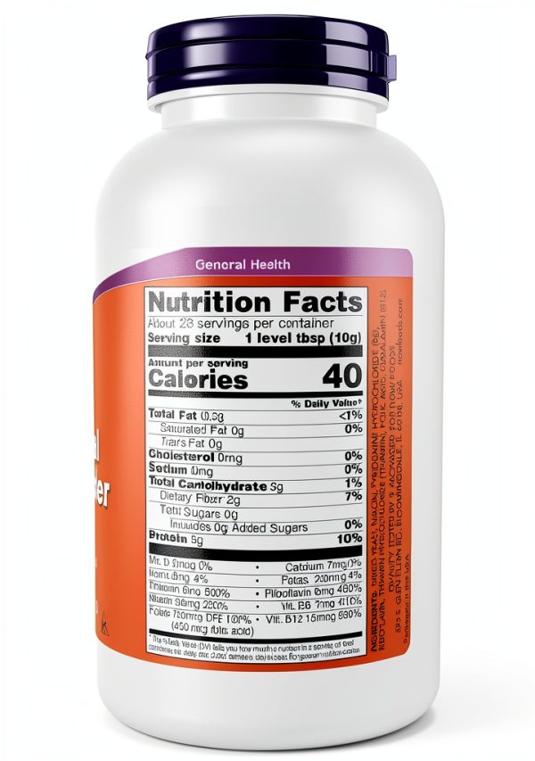 NOW Nutritional Yeast Powder Health Supplement-1