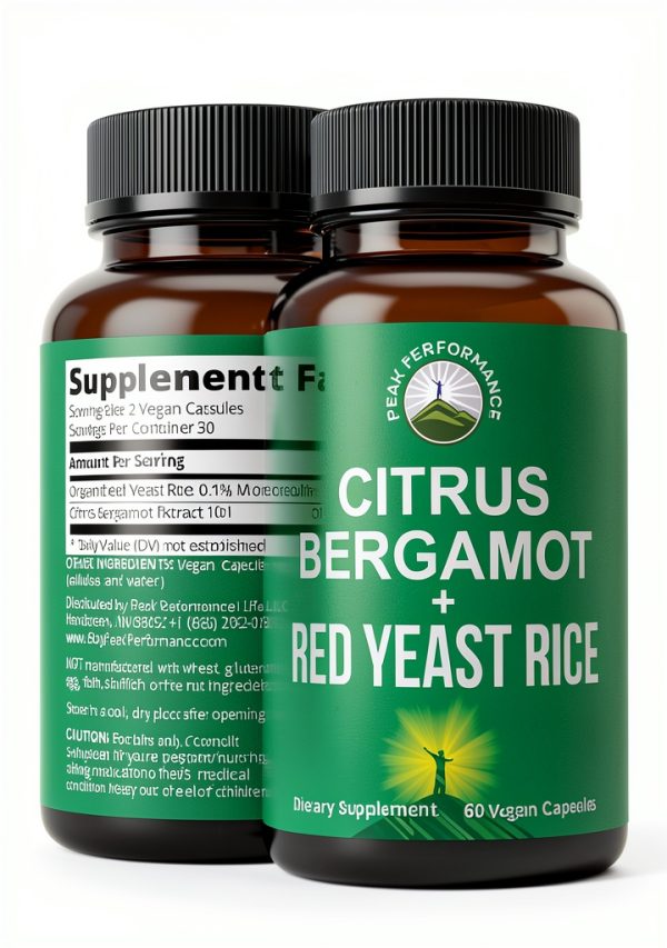 Peak Performance Citrus Bergamot Supplements for Men and-0