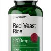 Horbaach Red Yeast Rice Capsules CL681 1200mg Gluten Free Non GMO-0