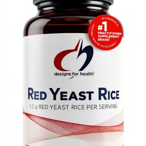Red Yeast Rice 1200mg Organic Supplement by Designs for Health-0