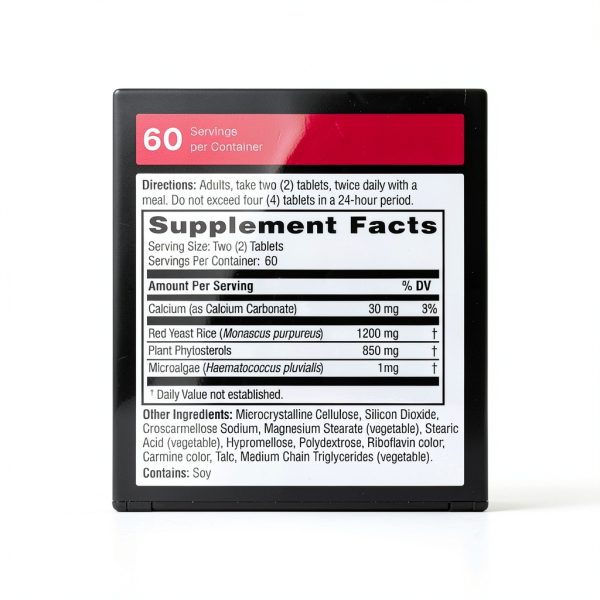 Red Yeast Rice Plus by Weider 120-Count Gluten-Free Capsules-5