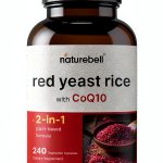 Red Yeast Rice CoQ10 Capsules by NatureBell Strength 240 Vegetarian-0