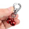4 Pcs Bells for Dog Collars Cat Bells for Collar Loud Dog Collar Bell with Heavy Duty Snap Clips Pet Bell Collars for Tracking and Training Suitable for Dogs and Cats Pet Pendant Accessories-2