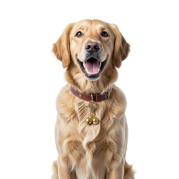 2 Pack Bell for Dog Collars, Cat Collar Bells, Pet Training Collar Charm with Heavy Duty Snap Clips, Pet Pendant Accessories, Pets Bell for Dogs and Cats, Christmas Gift (Gold, Silver)-4