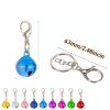 Cat Collar Bell Qulkws 9-Piece Colorful Set with Key Rings-1