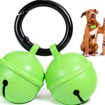 Dog Collar Bell, Loud Cat Bells for Collar, Glowing Pet Tracking Bell with Durable Copper Design, Night Light Reflective for Wildlife Protection-0