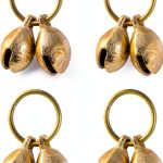 Copper Bell for Dog Collar 8 Pcs Extra Loud Brass Bells by MBAIYO-0