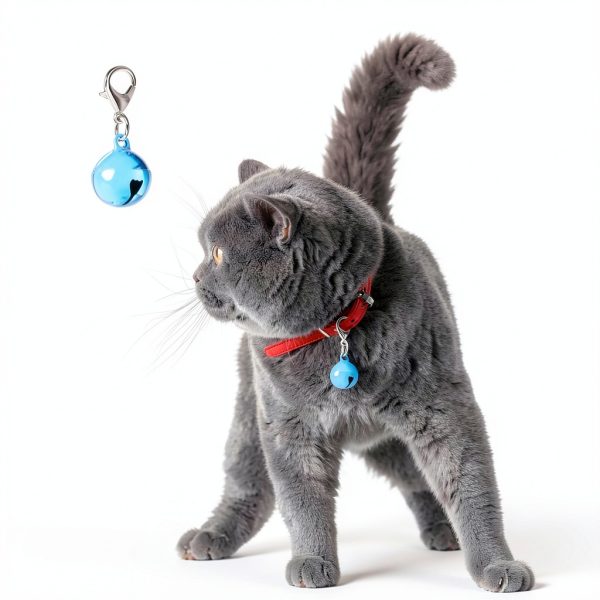 23 PCS Pet Bells for Dog Cat Collar, Colourful Cat Dog Bells with Clasps, Metal Bell for Small Pet Collar with Loud Crisp Sound for Collar Charm Accessories Christmas Decoration-5