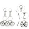 4 Sets Bells for Dog Collars, Cat Bell for Dog Collar Charm Cat Bells for Collar Training Pet Pendant Accessories for Dogs Kitty Puppy Pet-2