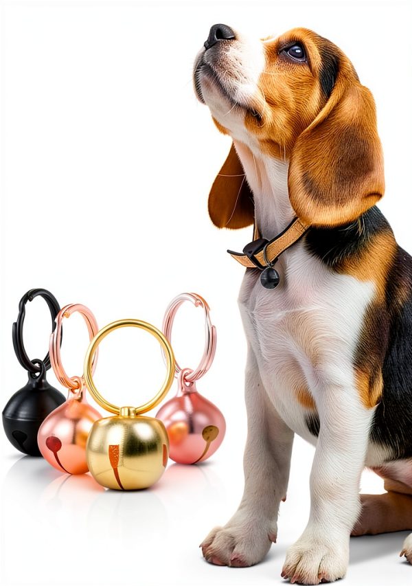 Small Bell for Dog Collar Thrymme 10‑Piece Mixed Finish 1/2‑Inch Bells-6