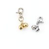 2 Pack Bell for Dog Collars, Cat Collar Bells, Pet Training Collar Charm with Heavy Duty Snap Clips, Pet Pendant Accessories, Pets Bell for Dogs and Cats, Christmas Gift (Gold, Silver)-5