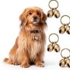 Copper Bell for Dog Collar 8 Pcs Extra Loud Brass Bells by MBAIYO-1