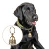 Copper Collar Bells 2Pcs Vintage Brass for Small Pets, Tag Compatible-7