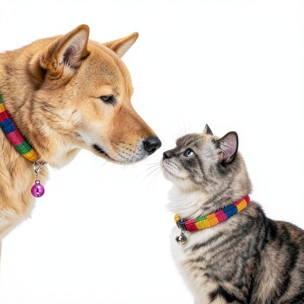 Teaaha Cat Collar Bell 18PCS Small Loud Multicolor Dog Bells for Pet Tracking Anti Lost Training, Pets Pendant Accessories Anti Theft Bells Charm for Little Dogs & Cats, with 2 Pack Keychain-4