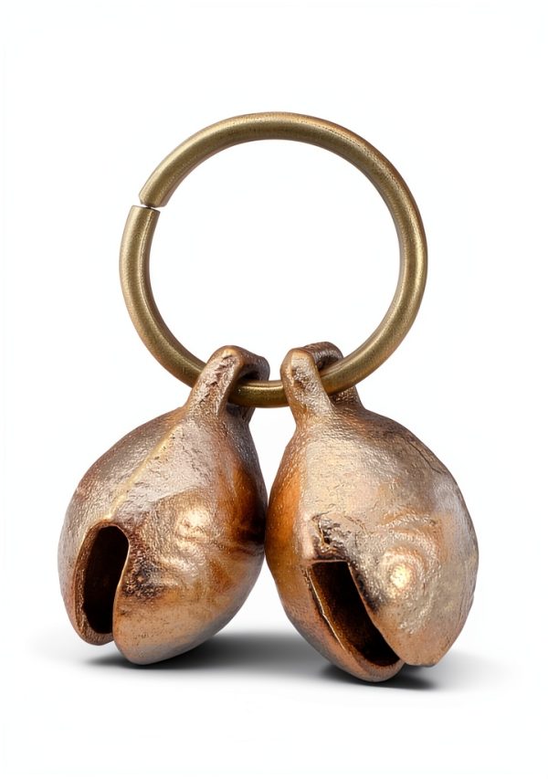 Copper Bell for Dog Collar 8 Pcs Extra Loud Brass Bells by MBAIYO-6