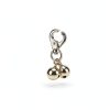 2 Pack Bell for Dog Collars, Cat Collar Bells, Pet Training Collar Charm with Heavy Duty Snap Clips, Pet Pendant Accessories, Pets Bell for Dogs and Cats, Christmas Gift (Gold, Silver)-6