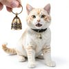 Copper Collar Bells 2Pcs Vintage Brass for Small Pets, Tag Compatible-3