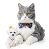 GCA Pet Dogs and Cats Collar Bells,Pet Collar Accessories,1/2-Inch, Silver（3 Sets ）-1