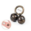 3 Pcs Dog Bells for Pet Tracking Extra Loud Cat Dog Collar Vintage Copper Bells with Quick Clips Anti Lost Training Pets Pendant Accessories Anti Theft Bell for Little Dogs Cats-1