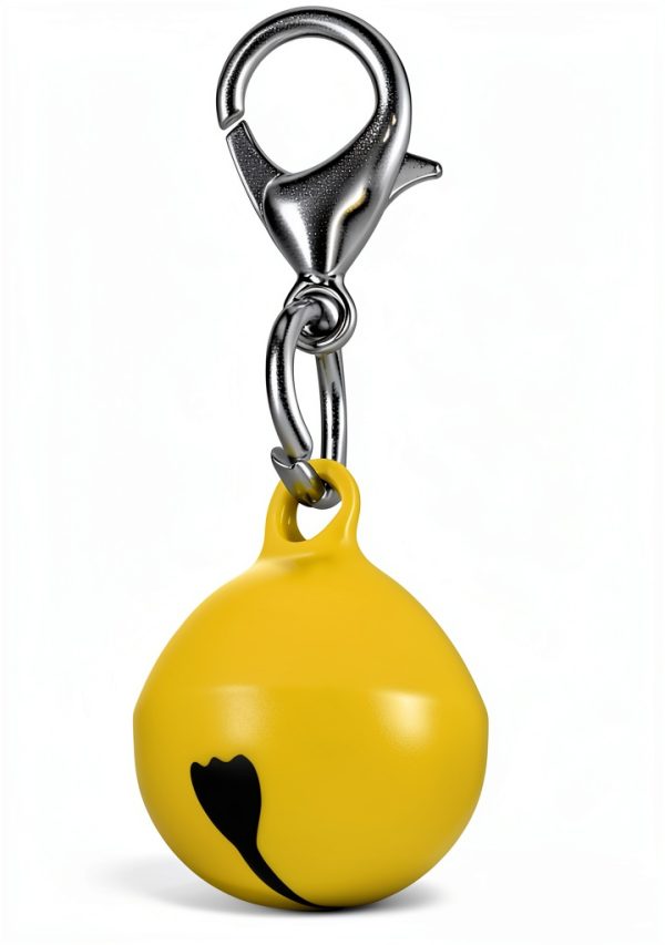20PCS Pet Bells for Dog Cat Collar, Metal Round Cat Bell Collar with Clasps, Charm Pet Pendant Accessories Christmas Decoration Jingle Bell(Colourful)-1