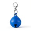 14 Pack Pet Bells for Dog Cat, Charms Colourful Pet Small Bells with Clasps, Round Bell with Loud Crisp Sound, Bell Pets Collar Accessories for Collars Stainless Steel Keychain for Pets-1