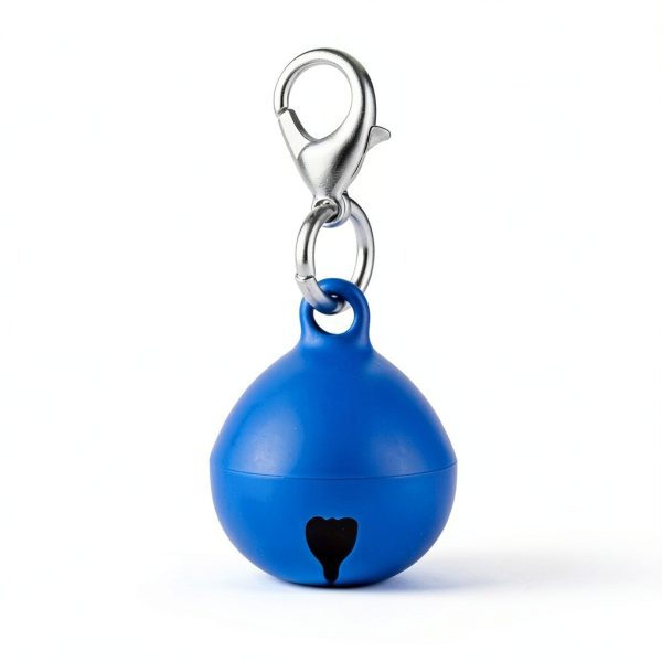 14 Pack Pet Bells for Dog Cat, Charms Colourful Pet Small Bells with Clasps, Round Bell with Loud Crisp Sound, Bell Pets Collar Accessories for Collars Stainless Steel Keychain for Pets-1