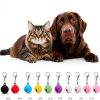 23 PCS Pet Bells for Dog Cat Collar, Colourful Cat Dog Bells with Clasps, Metal Bell for Small Pet Collar with Loud Crisp Sound for Collar Charm Accessories Christmas Decoration-3