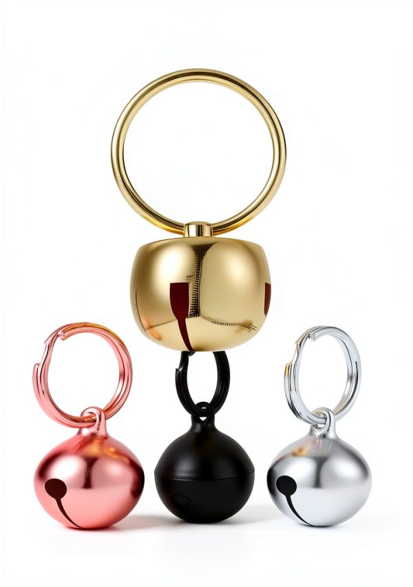 Small Bell for Dog Collar Thrymme 10‑Piece Mixed Finish 1/2‑Inch Bells-1