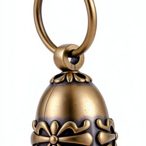 Copper Collar Bells 2Pcs Vintage Brass for Small Pets, Tag Compatible-0