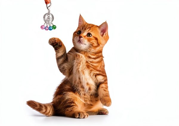 Cat Collar Bell Kerros 9 Pack Small Dog & Puppy Collar Bells Keychain-2
