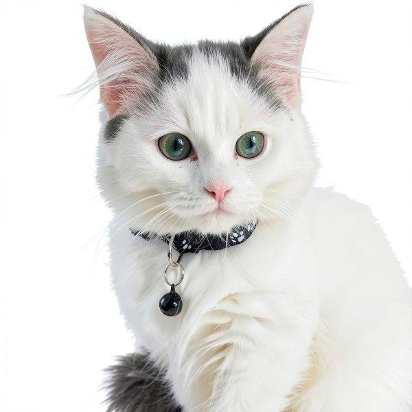 Reflective Cat Collar 6 Pack - Nylon Breakaway with Bell Mixed Colors-6