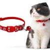 Reflective Cat Collar 6 Pack - Nylon Breakaway with Bell Mixed Colors-5