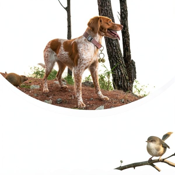 Copper Dog Bells Morn Light Glossy Bronze Quick‑Release Collar-6