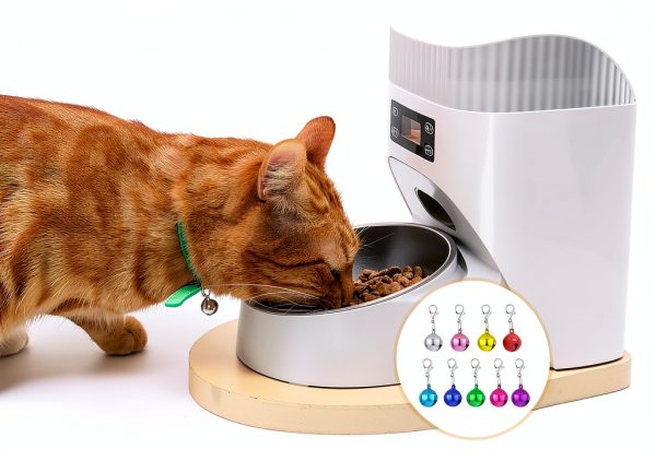 Cat Collar Bell Kerros 9 Pack Small Dog & Puppy Collar Bells Keychain-3