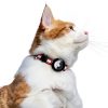 Reflective Cat Collar AirTag Holders Bemix Pets Breakaway Nylon Set 6-2