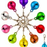 Bell for Dog Collar 10 Pack Copper Bells by Vin Beauty Round Pendant-0