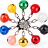 Cat Dog Collar Bells 10pcs Multicolor Metal Set by Bremorou-0